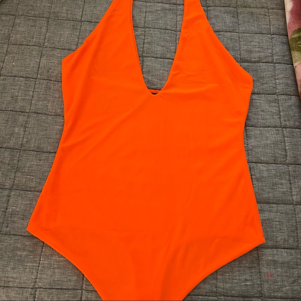 Fashion Nova Bodysuit Halter Top